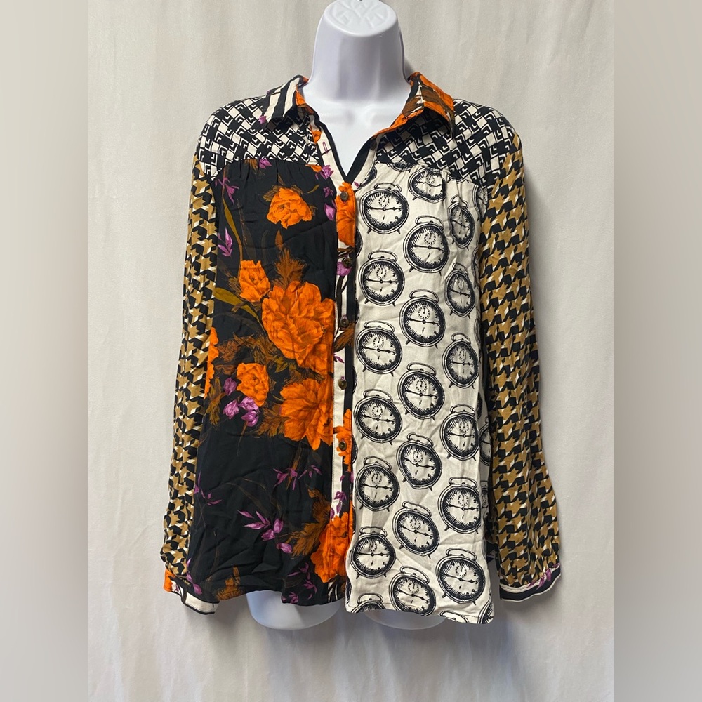 The Paz Button Down Shirt by Maeve - Anthropologie